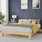 Flash Furniture Natural Pine Queen Size Solid Wood Platform Bed YKC-1090-Q-NAT-GG - alternate 1